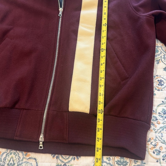 Libero Burgundy wool jacket- XXL - Picture 5 of 11
